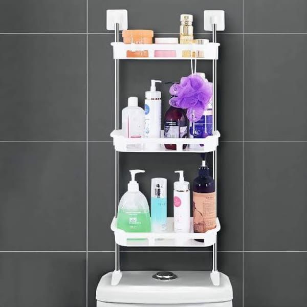 New Stylish 3 Tier Multifunctional Kitchen & Bathroom Wall Hanging Storage Rack